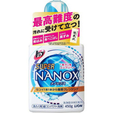 Рідкий концентрат для прання нижньої білизни Top Super NANOX, для сильних забруднень 450gr, LION