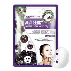 Тканинна маска, що вітамінізує Mitomo Acai Berry (25 мл)