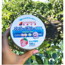 Дитячі вітаміни желе із полуничним смаком OHKI Papa Jelly 5 (Papazeri 5) 120 шт. (на 4 місяці)