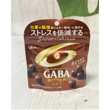 Glico Mental Balance Chocolate GABA BITTER Чорний шоколад з ГАМК, 50гр