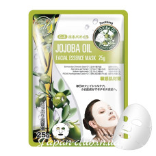Тканинна маска для обличчя Mitomo Jojoba oil essence mask (25 мл)